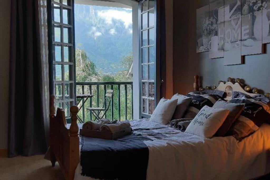 Gite Le Couraduque Avec Bain Nordique En Pleine Montagne Arrens-Marsous Buitenkant foto