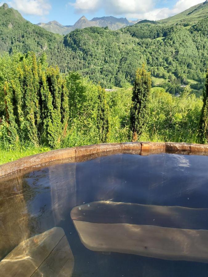 Gite Le Couraduque Avec Bain Nordique En Pleine Montagne Arrens-Marsous Buitenkant foto
